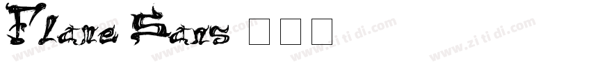 Flame Sans字体转换